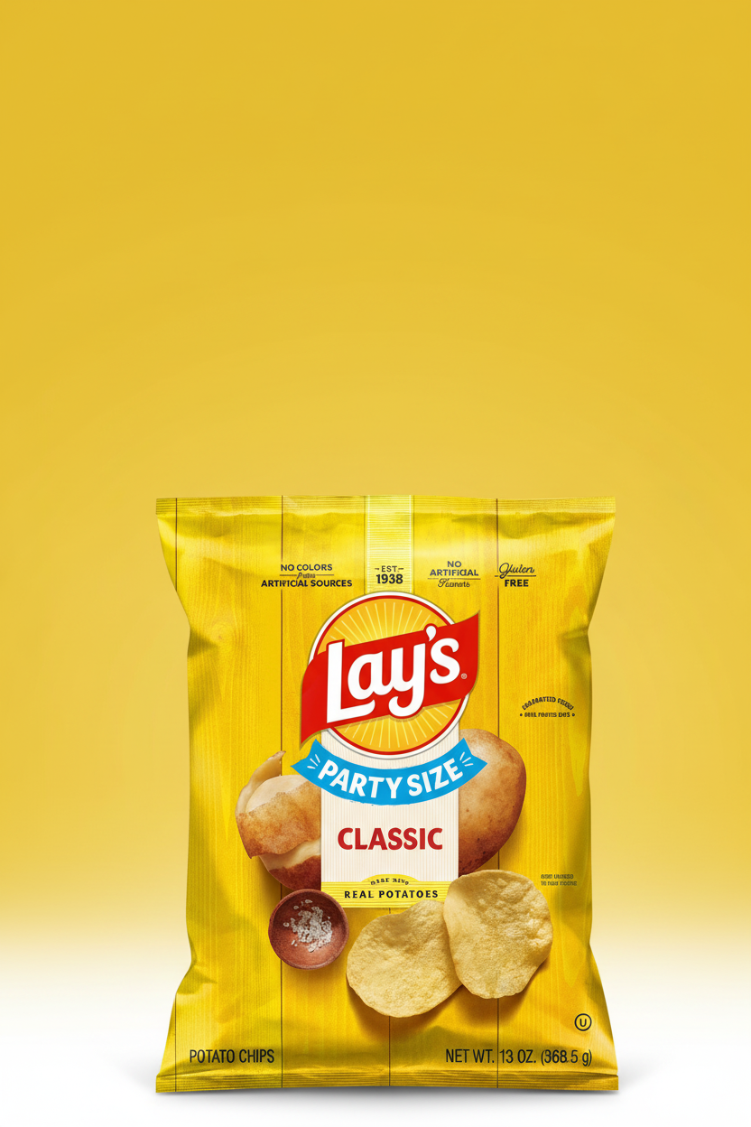 Lay's Classic Chips Vertical Homepage Banner