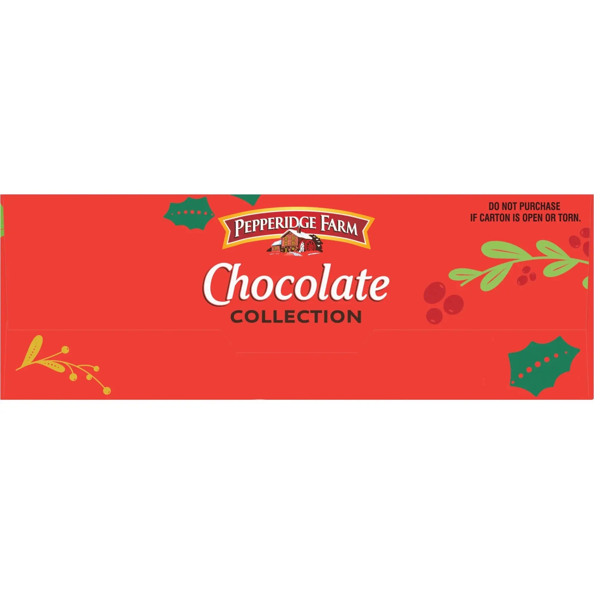Pepperidge Farm Holiday Chocolate Cookie Collection, 13 oz Box with 31 Cookies - 7 Varieties WA